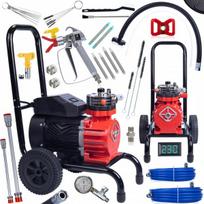Dažymo agregatas Rosfix Red Strong Storm 1100 RSS05 – Bešepetėlinis variklis, Galia 3500W, Srautas 18 l/min