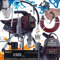 Dažymo agregatas Zenthril Apex B – Bešepetėlinis variklis, ZenControl slėgio valdymas, 2500W 3,2L/min