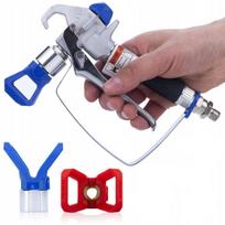 Dažymo pistoletas Rosfix UltraSpray PM-RUS01 – Profesionalus, Maks. slėgis 248 bar, 4 pirštų gaidukas