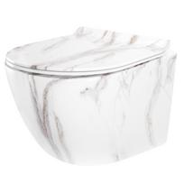 Klozetas REA Carter Tornado Aiax Shiny White Grey
