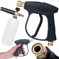 Komplektas Rosfix 4350PS – Slėginės plovyklos pistoletas 300 bar, Putos purkštuvas 1000 ml, Greitoji jungtis 1/4"
