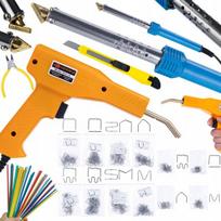 Komplektas Rosfix Prowelder Kit Mini – Plastiko suvirinimo rinkinys, 5 tipų strypai, 250 mm