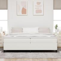 Lovos rėmas kreminė 200x200 cm iš džinsinio audinio