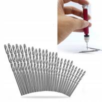 Mini grąžtai Rosfix 25 vnt – HSS plienas, Tikslus gręžimas, Dydžiai 0.5–3 mm