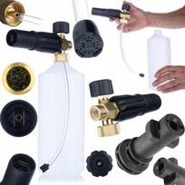 Putos pistoletas Rosfix S0401 – Reguliuojamas purškimo kampas, Antgalis 1,23 mm, Talpa 1000 ml, Komplektas su Kärcher adapteriu