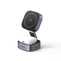 Ugreen 15w belaidis įkroviklis Magsafe Iphone Airpods pilkos spalvos