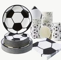 Vienkartinių indų rinkinys, Futbolas, 100 vnt.