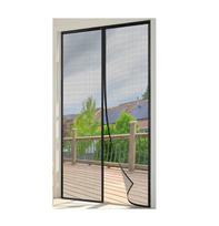 Wzlxcxxy magnetinis durų tinklelis nuo uodų 70×200 cm, juodas