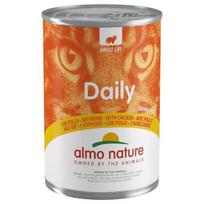 Almo Nature Daily su vištiena, 24x400 g