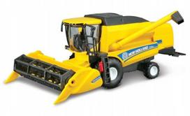 Metalinis kombainas New Holland Tc5.90 su grūdų pjaunamąja