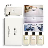 Tualetinio vandens rinkinys Chanel Les Eaux De Chanel moterims: Paris – Deauville EDT, 30 ml + Paris – Venise, EDT, 30 ml + Paris – Biarritz EDT, 30 ml