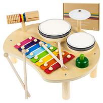 Mediniai būgnai vaikams Click4Toys