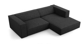 Minkštas kampas Cosmopolitan Design Arendal 3, juodas