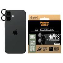 PanzerGlass Hoops Black Lens Protector for iPhone 16 6.1" / 16 Plus 6.7" 1283