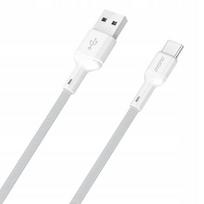 Dudao L9t Usb-a - Usb-c 5a 1m baltas laidas