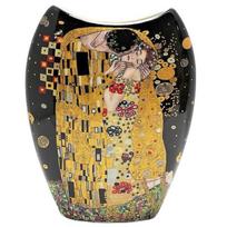 Gustavo Klimto modernaus stiliaus keraminė vaza
