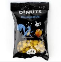 Žemės riešutai O!NUTS, svogūnų skonio, 150 g