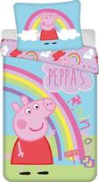 Jerry Fabrics vaikiškas patalynės komplektas Kiaulytė Pepa PEP016, 140x200, 2 dalių