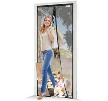 Joy2see magnetinis tinklelis nuo uodų durims 60x200 cm, juodas