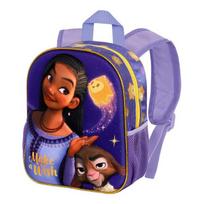 Disney Karactermania „Wish“ 3D vaikiška kuprinė 31 cm – mokyklai ir laisvalaikiui