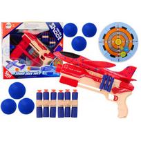 Pistoletas su putplasčio šoviniais 5in1 Lean Toys