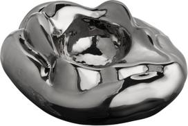 Kosta Boda Skulptūra Snippan 5 cm, platininė
