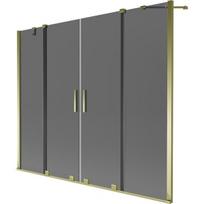 Vonios sienelė Mexen Velar Duo, 180 x 150 cm, Gold/Graphite