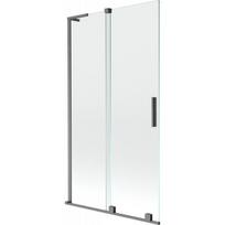 Vonios sienelė Mexen Velar L, 100 x 150 cm, Brushed gun gray/Transparent