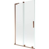 Vonios sienelė Mexen Velar L, 100 x 150 cm, Rose gold/Transparent