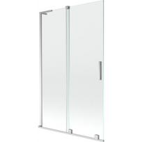 Vonios sienelė Mexen Velar L, 110 x 150 cm, Chrome/Transparent