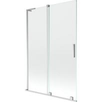 Vonios sienelė Mexen Velar L, 120 x 150 cm, Chrome/Transparent
