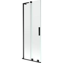 Vonios sienelė Mexen Velar L, 75 x 150 cm, Black/Transparent