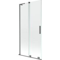 Vonios sienelė Mexen Velar L, 95 x 150 cm, Gun metal/Transparent