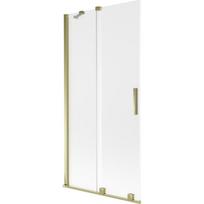 Vonios sienelė Mexen Velar, 95 x 150 cm, Gold/matinis stiklas