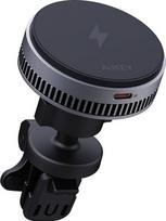 Aukey Hd-mc13a 15w: Magnetinis automobilinis įkroviklis su Qi2