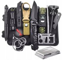 Daugiafunkcis išgyvenimo rinkinys Mega Survival Kit 18in1, 4.5cm