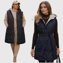 Liemenė moterims Fashion, mėlyna, XL/XXL