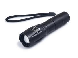 Policijos LED žibintuvėlis 3W LED, šaltai baltos spalvos (6000K), maitinamas 3xAA akumuliatoriumi
