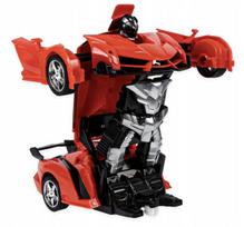 Pulteliu valdomas automobilis transformeris raudonas 35 cm