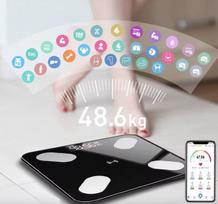 Svarstyklės išmaniosios svarstyklės su bluetooth funkcija ir programėle