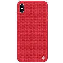 iLike Apple iPhone X / XS tekstūruotas kietas dėklas, raudonas