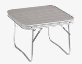Turistinis stalas Outwell Nain Low, 40x40x29 cm, sidabrinės spalvos