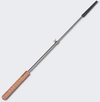 Grilio iešmas duonai Petromax STS70, 70-107 cm, rudas/sidabrinės spalvos