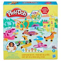 Modelino rinkinys Play Doh Laukiniai gyvūnai