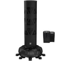 Bokso kriaušė su pirštinėmis RDX KT Ronin 6ft 2-in-1, juoda