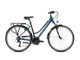 Dviratis Romet Gazela 0 2024 28", mėlynas/auksinis, Rėmas L-20"