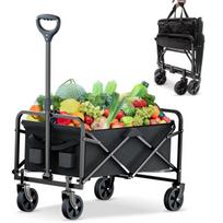 Sulankstomas vežimėlis su ratukais Rowce, 120 kg