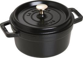 Staub La Cocotte 20 cm juoda ketaus troškintuvė su dangčiu