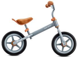Vaikiškas balansinis dviratukas 12 colių, 2–3 metų vaikams, lengvas, 2,5 kg Molto STRADA, pilkas