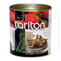Ceilono didelių lapų žalioji arbata - Braškės, Tarlton, 100g